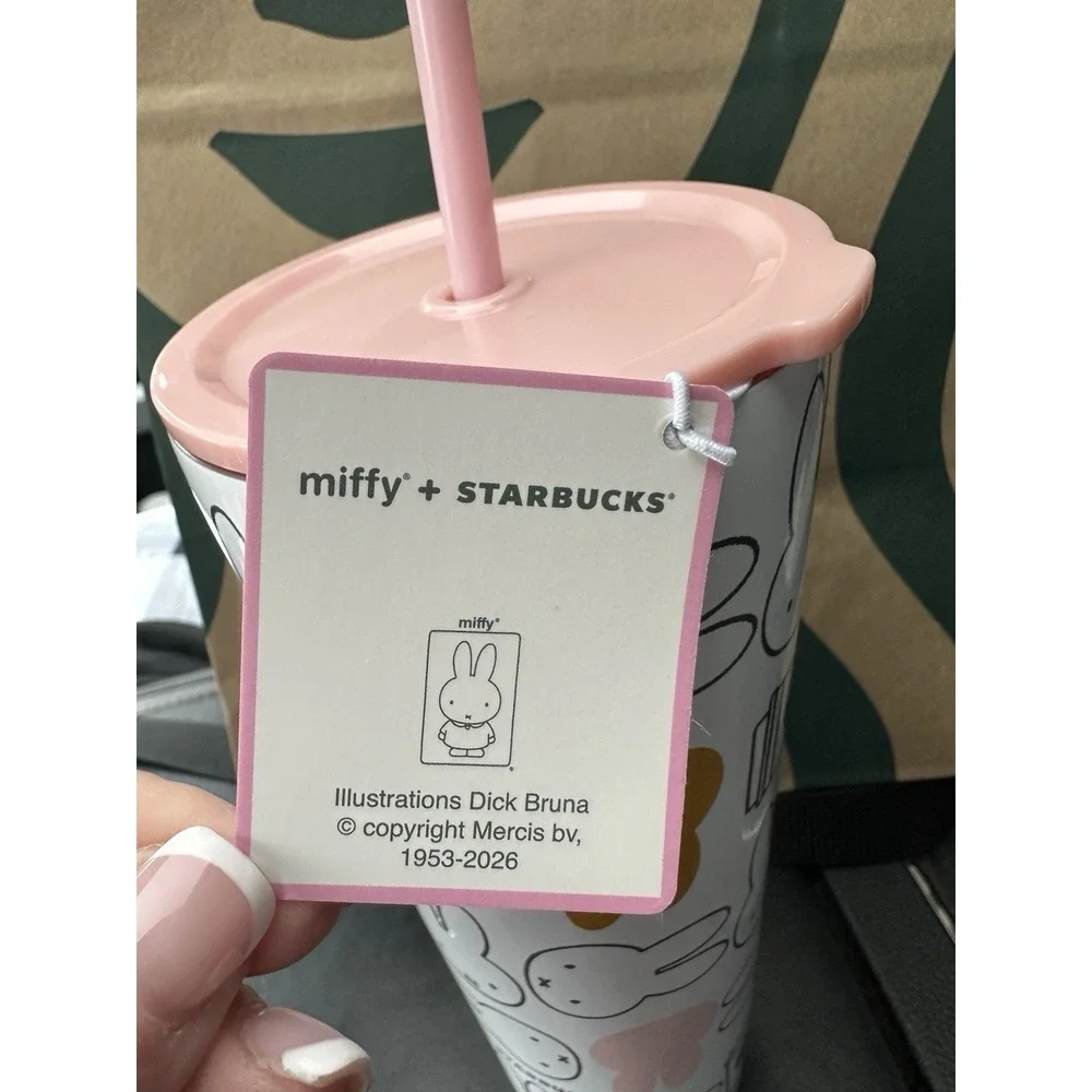 2026 MIFFY X STARBUCKS Stainless Steel‎ Cold Cup 26oz - Fast Shipping